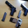 Пистолети и патрони са задържани от митнически служители на МП Лесово